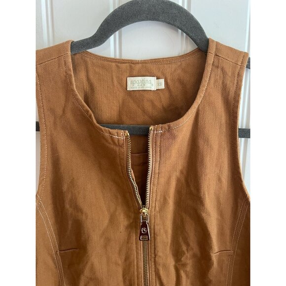 Spartina 449 Denim Jumper Dress Size XS‎ - Picture 2 of 4